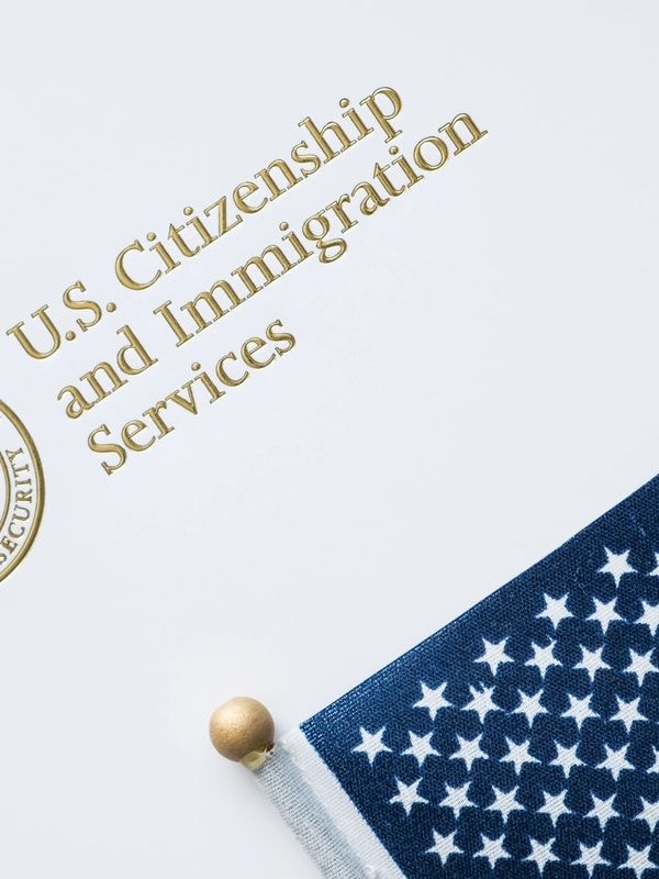 U.S. Citizenship and Immigration Services official document